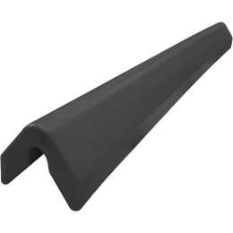 Причальный кранец L-образный черный 890х110х80мм (ДУ-1-Ч)